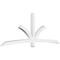Ekena Millwork Davenport Architectural Grade PVC Gable Bracket, 108"W x 40 1/2"H x 4"D x 4"F, 9/12 Pitch GBP108X41X0404DAV00 - alternate 1